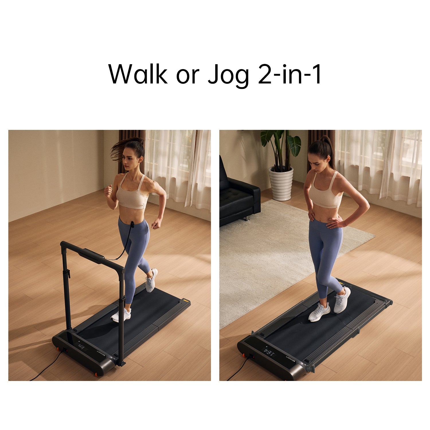 WalkingPad R3 - Tapis de course pliable hybride compact pour un entraînement pratique