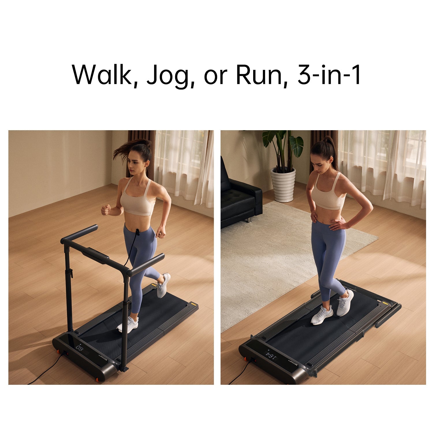 WalkingPad MX3 Tapis Roulant Pliable avec Barre de Maintien Ajustable
